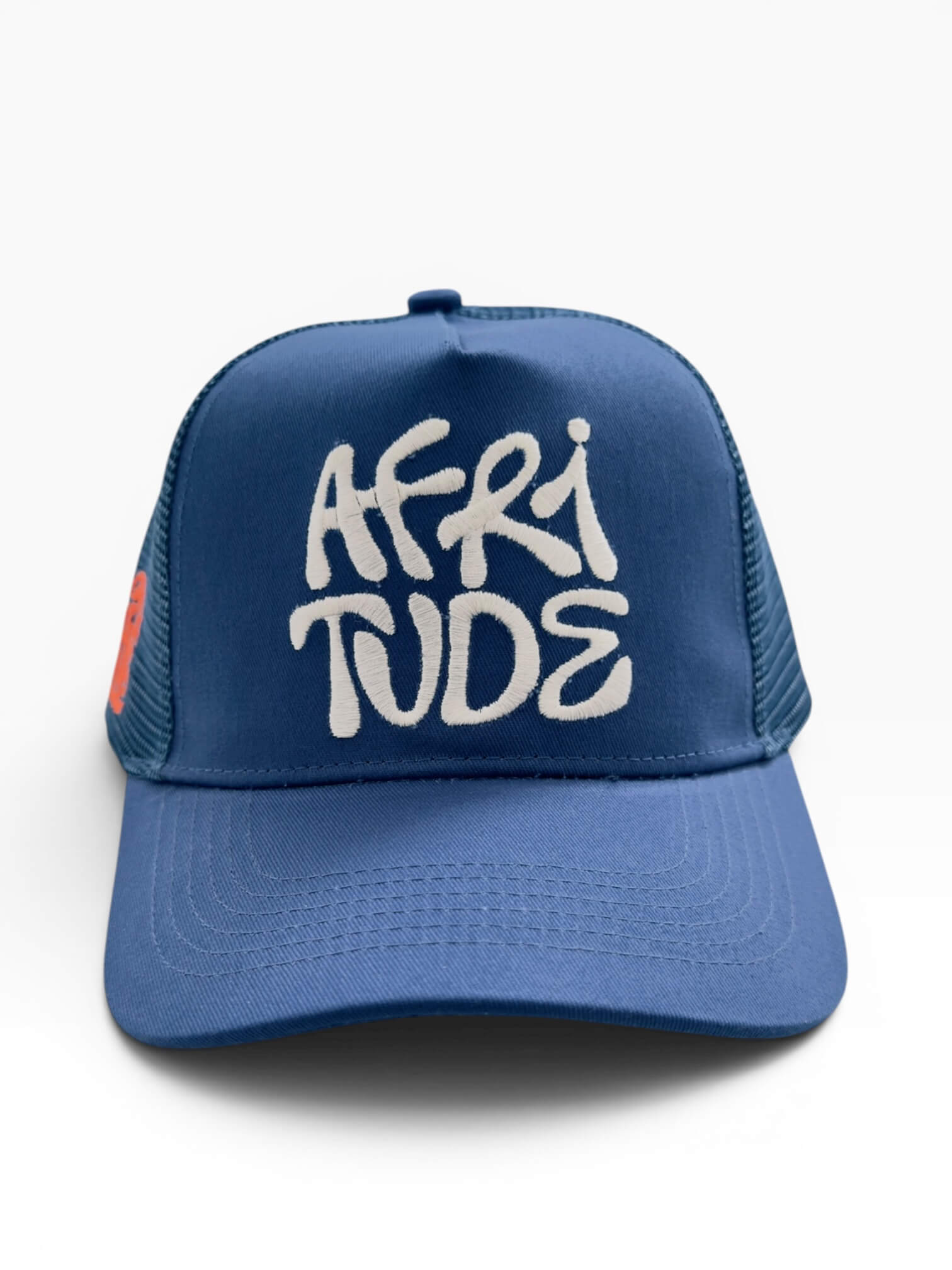 AFRITUDE Signature Trucker Hat - Blue