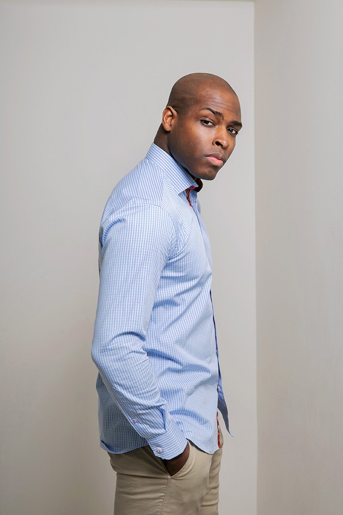 "MARCA AZUL" - CAMISETA